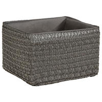 REGALKORB 19/15/12 cm   - Grau, Basics, Kunststoff/Textil (19/15/12cm) - Landscape