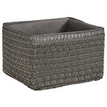 REGALKORB 19/15/12 cm   - Grau, Basics, Kunststoff/Textil (19/15/12cm) - Landscape