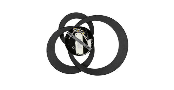 LED-DECKENLEUCHTE 54,2/46,8/11 cm - Messingfarben/Schwarz, Design, Kunststoff/Metall (54,2/46,8/11cm) - Novel