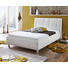 POLSTERBETT Lederlook 140/200 cm - Alufarben/Weiß, Design, Holz/Textil (140/200cm) - Carryhome