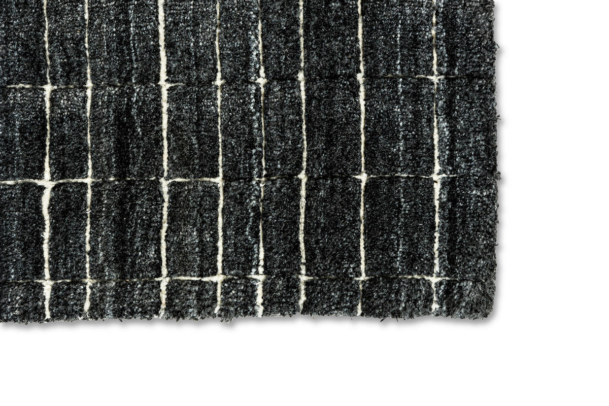 WEBTEPPICH 170/240 cm Squares  - Anthrazit, Design, Textil (170/240cm) - Joop!