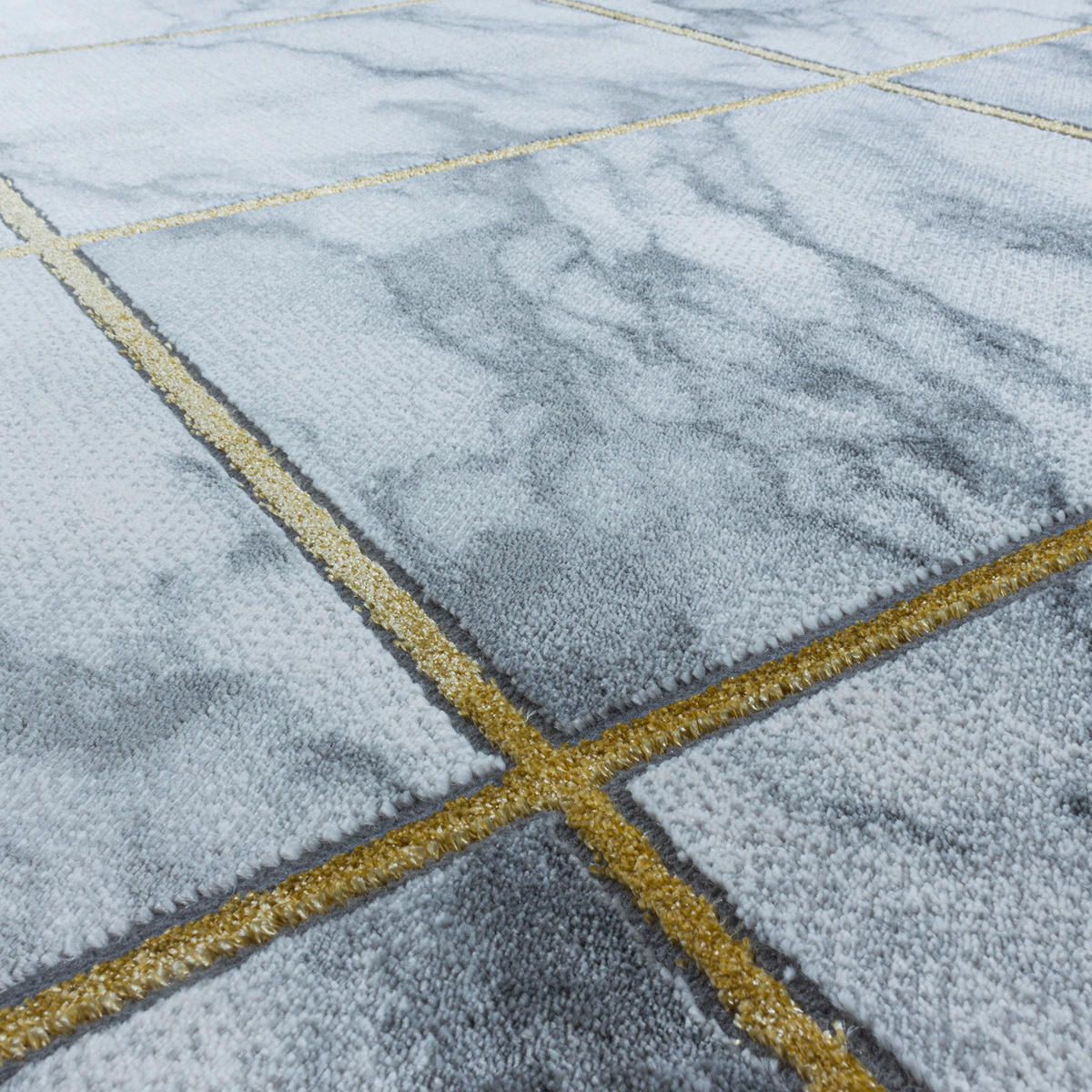 WEBTEPPICH 140/200 cm Naxos 3816 gold Goldfarben  - Goldfarben, Design, Textil (140/200cm) - Novel