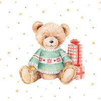 SERVIETTE  17.5/17.5 cm   - Multicolor, Trend, Papier (17.5/17.5cm) - PPD