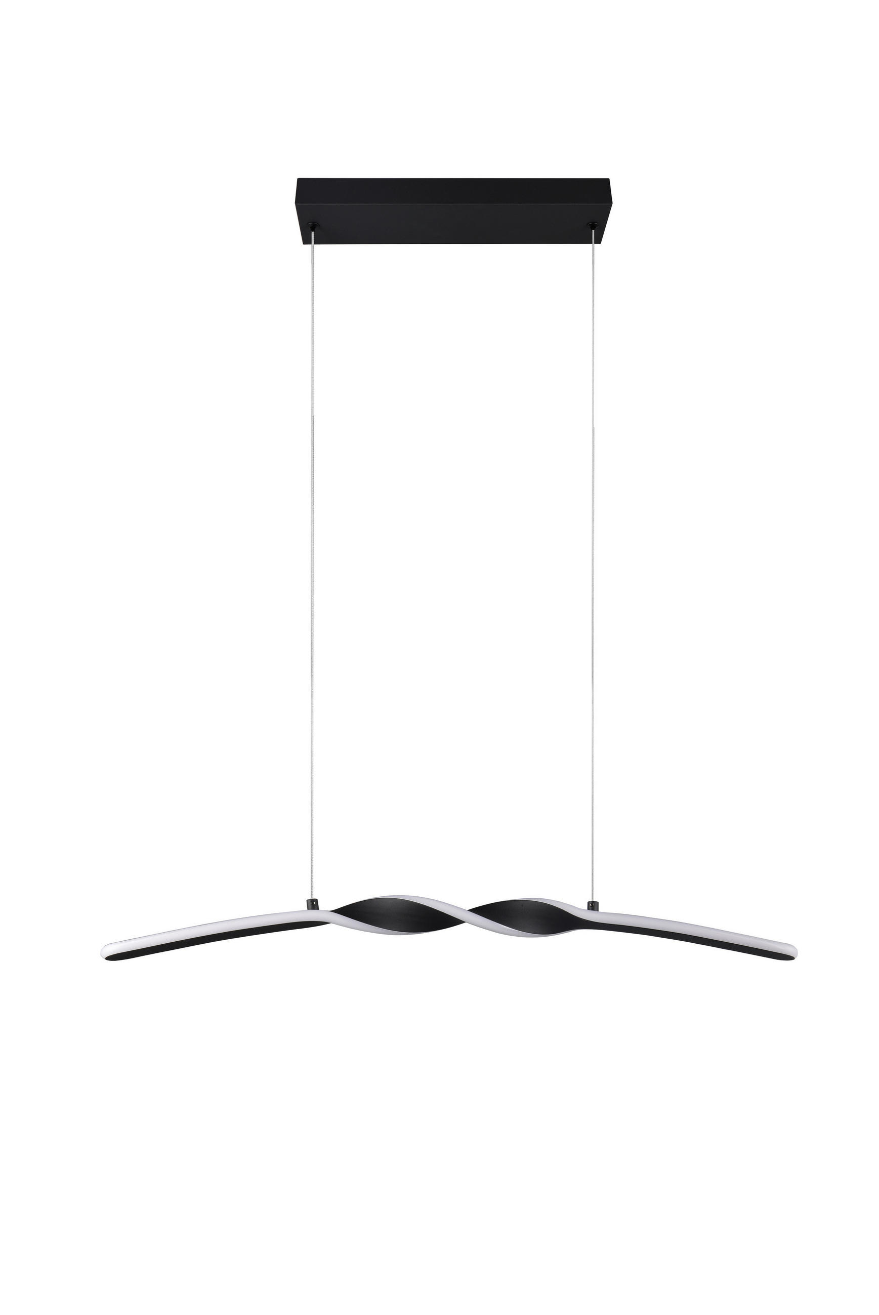 LED-HÄNGELEUCHTE 79/9/150 cm    - Weiss/Schwarz, Design, Kunststoff/Metall (79/9/150cm)