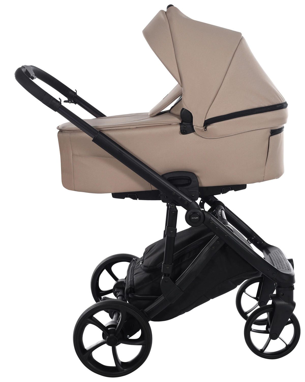BARNVAGNSSET Easy Compact  - beige/svart, Basics, metall/textil (108/61/96cm) - Jimmylee