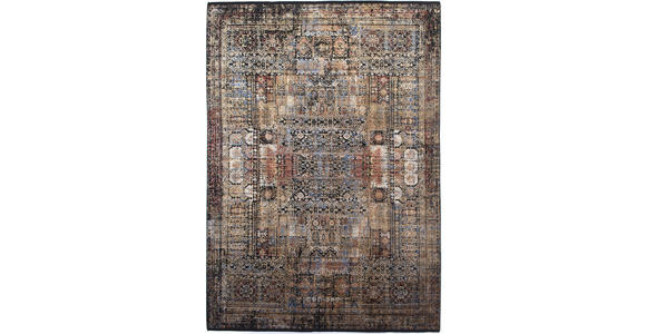WEBTEPPICH 60/90 cm Bordeaux Multicolor - Multicolor, Design, Textil (60/90cm) - Dieter Knoll