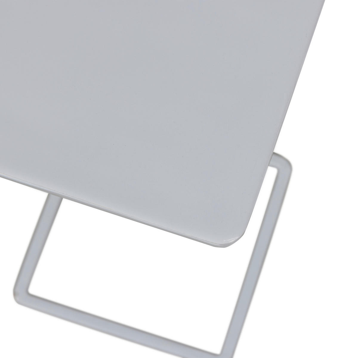 BEISTELLTISCH in Metall 22/22/64 cm  - Hellblau, Design, Metall (22/22/64cm) - Livetastic