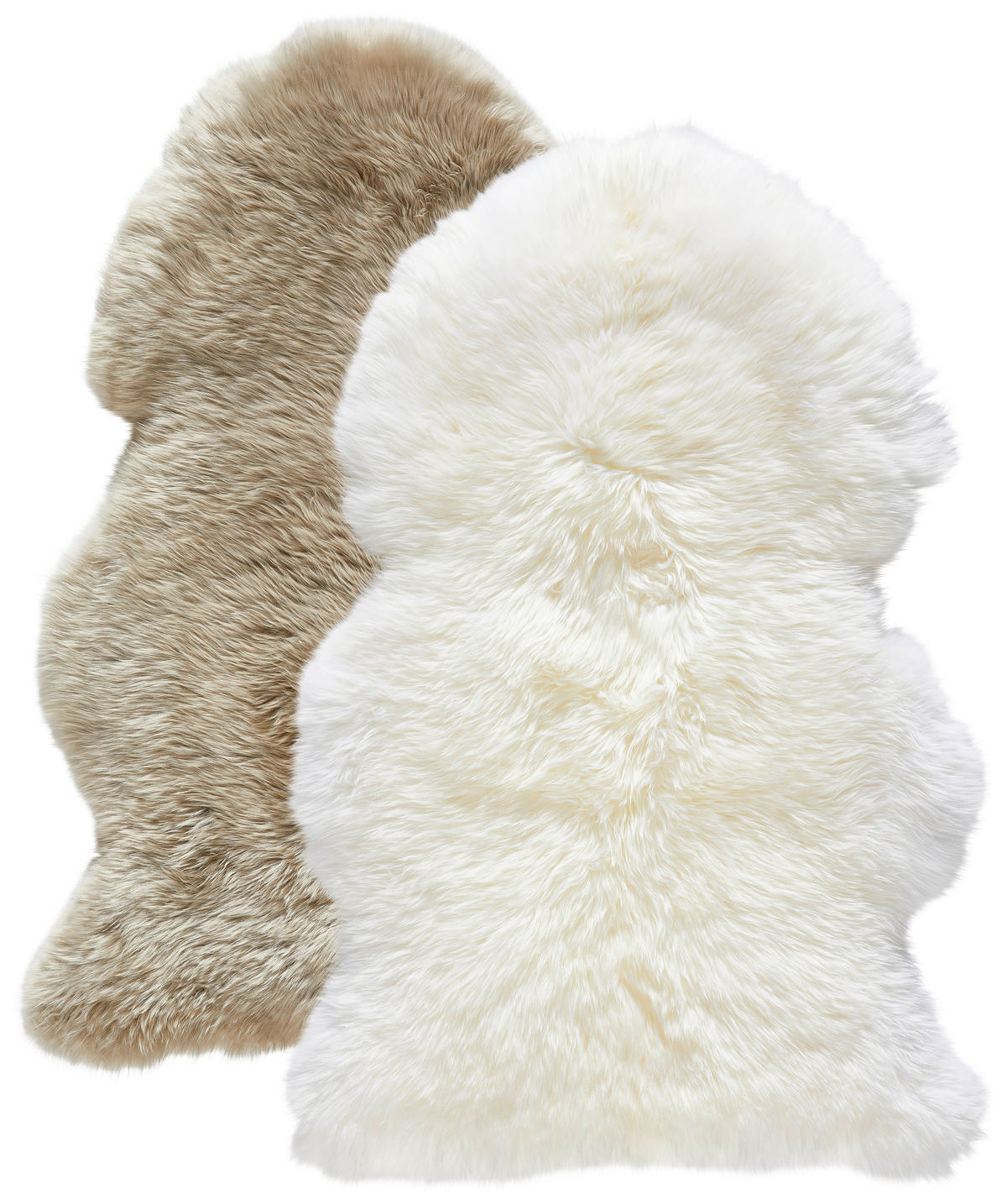 BIRKABŐR - fehér, Natur, szőrme (65-70/100-105cm) - Linea Natura
