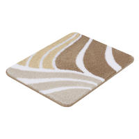 BADTEPPICH Flame 55/65 cm  - Basics, Kunststoff/Textil (55/65cm) - Kleine Wolke