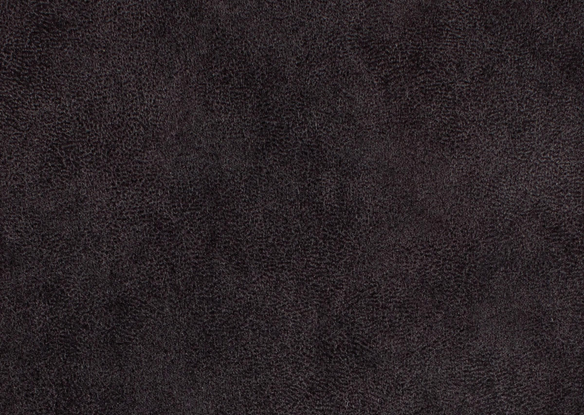 STUHL  in Eisen Mikrofaser  - Anthrazit/Schwarz, Modern, Textil/Metall (46/91/61cm) - Venda