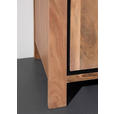 SIDEBOARD 170/80/44 cm  - Schwarz/Akaziefarben, LIFESTYLE, Glas/Holz (170/80/44cm) - Landscape