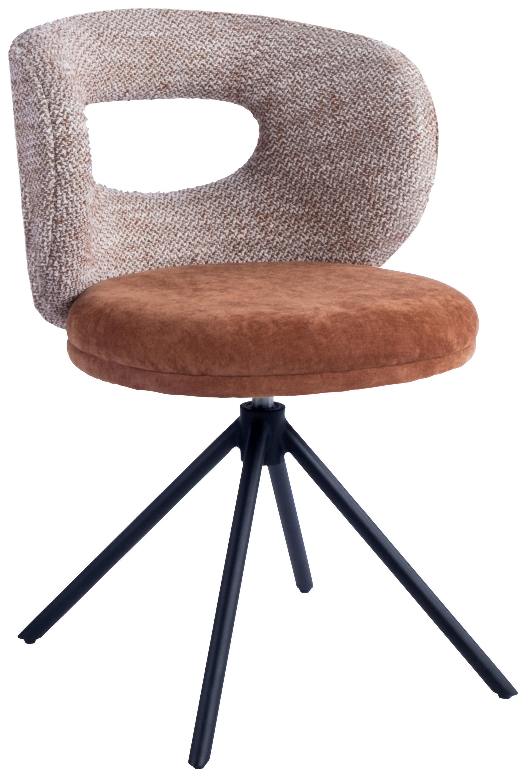 Novel ŽIDLE, oranžová, černá