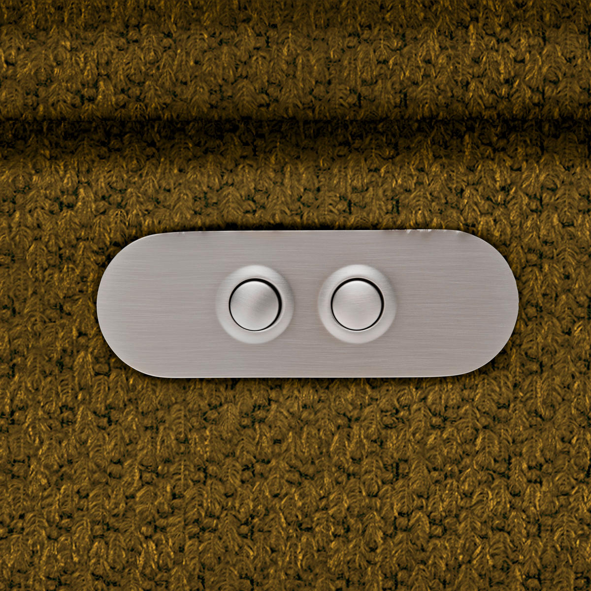 HÖRNSOFFA i chenille, vävt tyg senapsgul  - svart/senapsgul, Modern, textil/plast (106/283cm) - MID.YOU