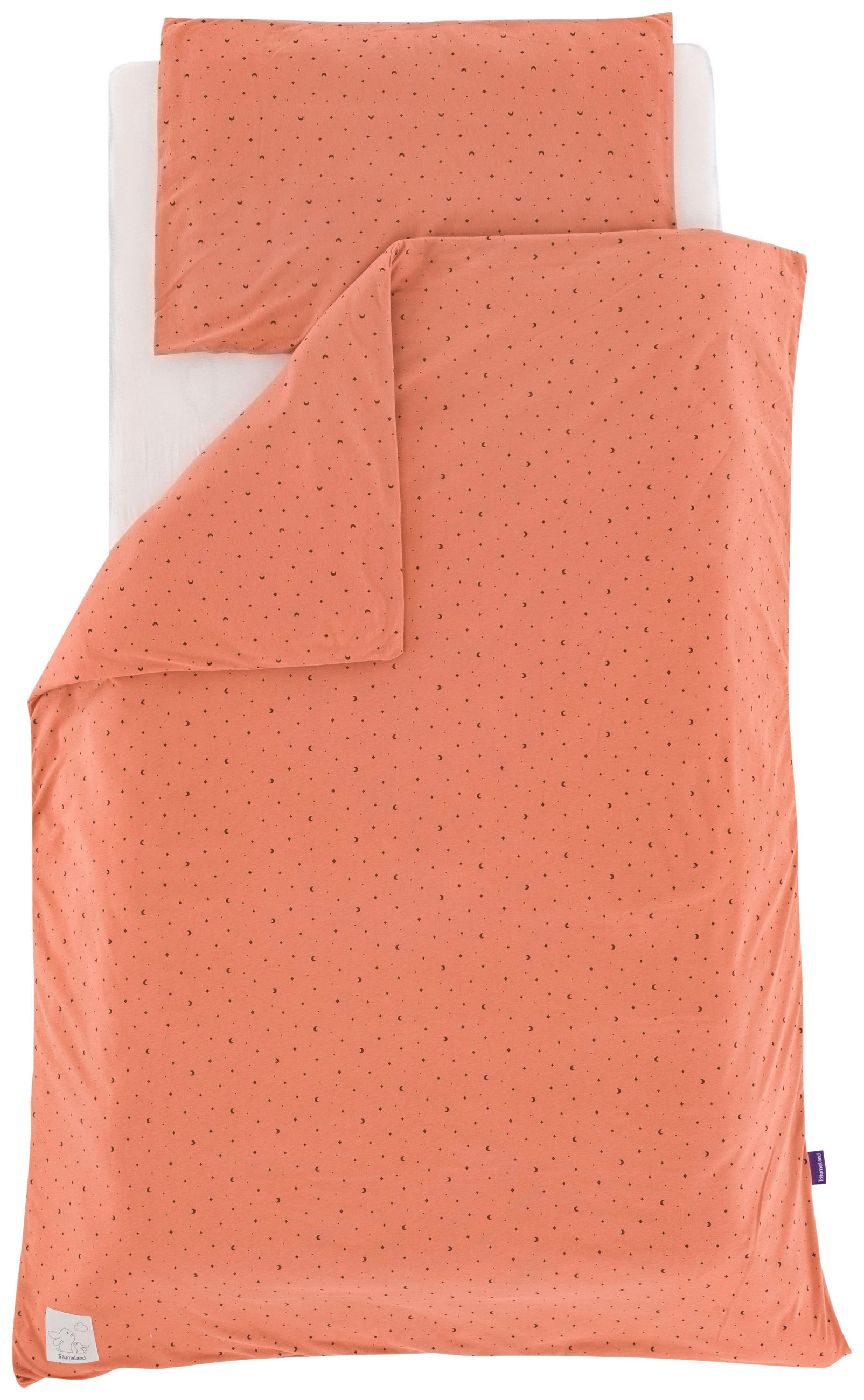 BABYBETTWÄSCHE 100/135 cm  - Rostfarben, Basics, Textil (100/135cm) - Träumeland