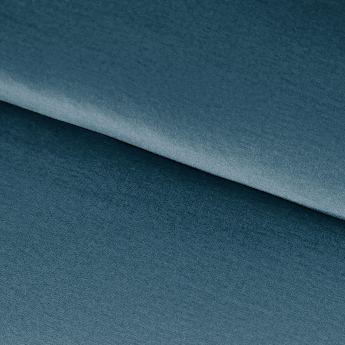 RELAXLIEGE SWING Samt Blau  - Blau/Schwarz, Design, Textil/Metall (65/65-95/171cm) - Livetastic