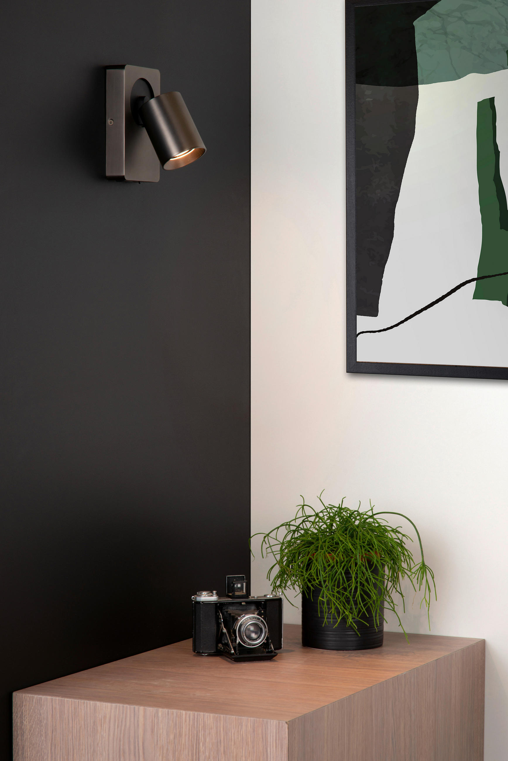 LED-STRAHLER 10/11.8/16 cm   - Anthrazit/Schwarz, KONVENTIONELL, Metall (10/11.8/16cm) - Lucide