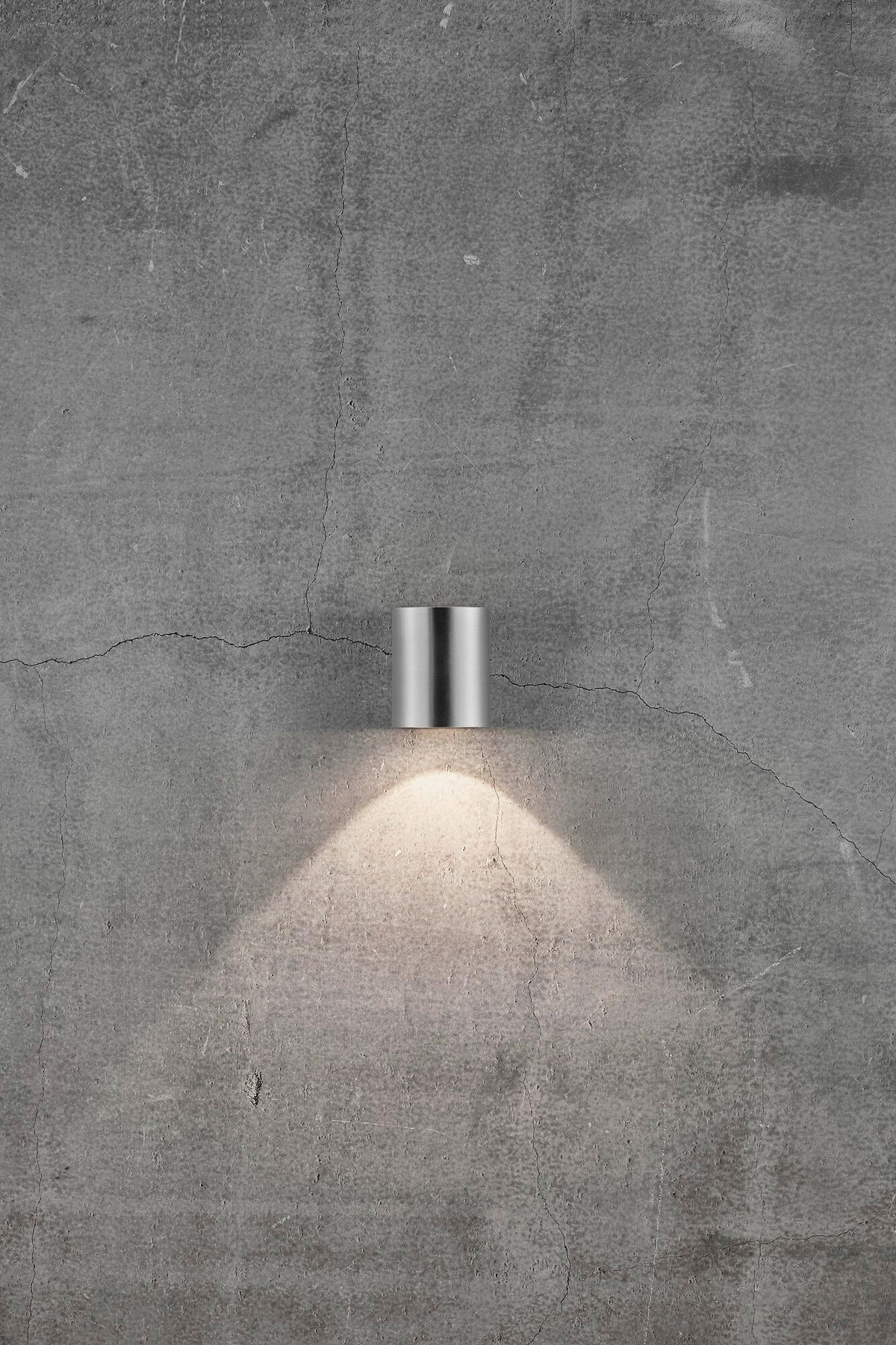 AUßENWANDLEUCHTE 8,7/10,6/10 cm   - Edelstahlfarben, Basics, Metall (8,7/10,6/10cm) - Nordlux