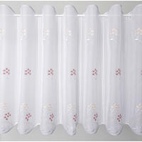 KRATKA ZAVESA  2025 FRÜHLING          45 cm   svetlo roza  - svetlo roza, Basics, tekstil (45cm)