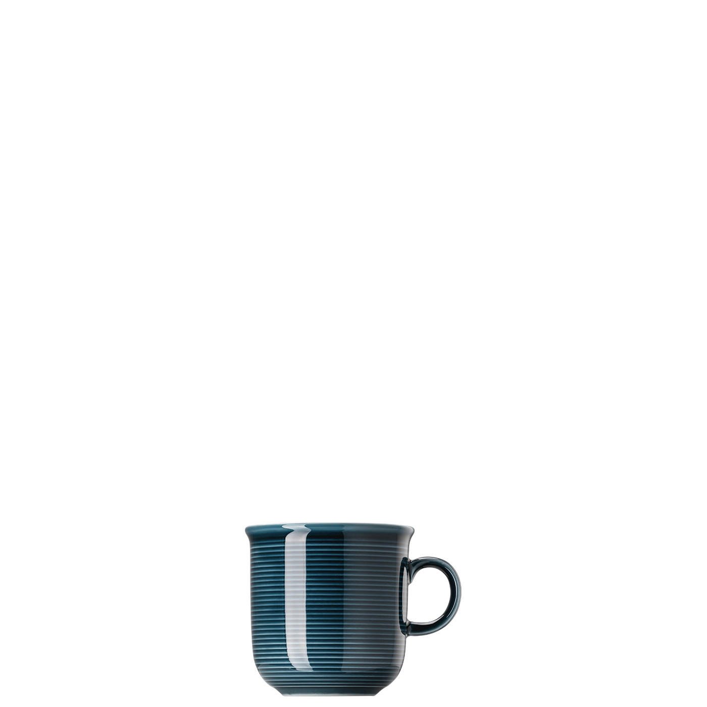 KAFFEEBECHER TREND COLOUR  280 ml   - Dunkelblau, Basics, Keramik (10,5/8,2/8,2cm) - Thomas