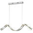 LED-HÄNGELEUCHTE - Silberfarben, Design, Metall (100/120cm) - Novel LED-HÄNGELEUCHTE - Silberfarben, Design, Metall (100/120cm) - Novel