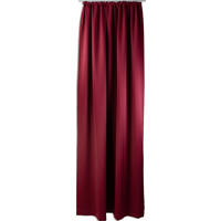 WÄRMESCHUTZVORHANG THERMOVORHANG Verdunkelung 140/245 cm   - Weinrot, Basics, Textil (140/245cm)
