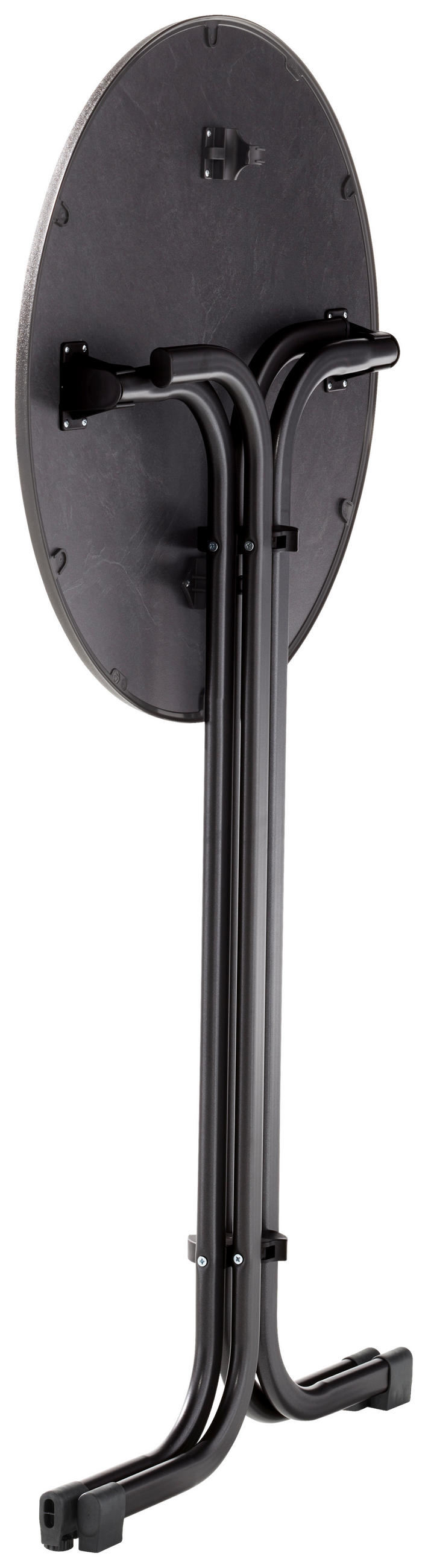 GARTENTISCH 70/70/112 cm Holzwerkstoff rund  - Grau, MODERN, Holzwerkstoff/Metall (70/70/112cm) - Sieger