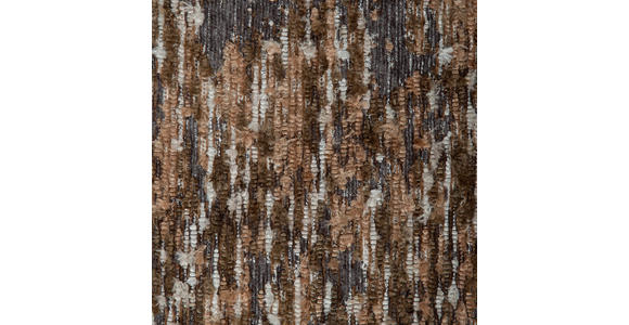 ARMLEHNSTUHL in Eisen Jacquard, Mikrofaser - Graubraun/Schwarz, Design, Textil/Metall (59/89,5/63cm) - Novel