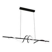 VISEČA LED-SVETILKA   48 W/2075 lm/4000 K/230 V/ - črna, Design, kovina (1,5/120/120cm)