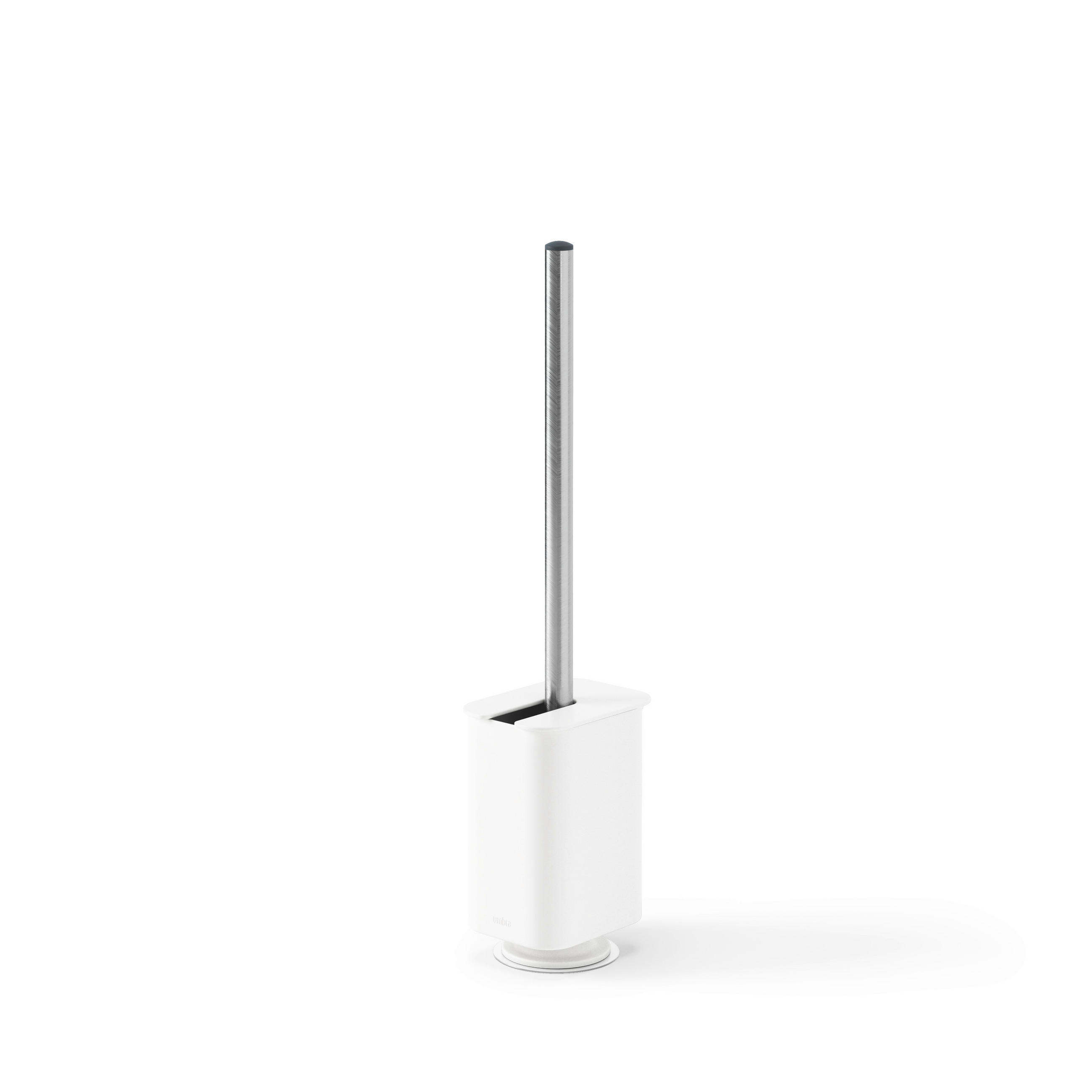 WC-BÜRSTENGARNITUR - KONVENTIONELL, Kunststoff/Metall (8/43/11cm) - Umbra
