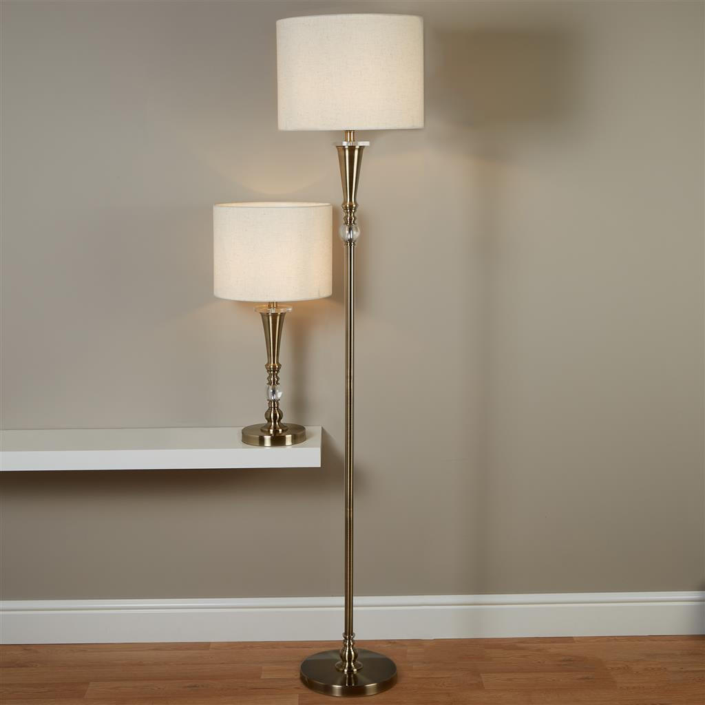 LAMPADAR - crem, Basics, plastic/metal (35/1650/35cm)