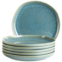 DESSERTTELLERSET Cordelia 6-teilig  - Grün, Trend, Keramik (22cm) - Mäser