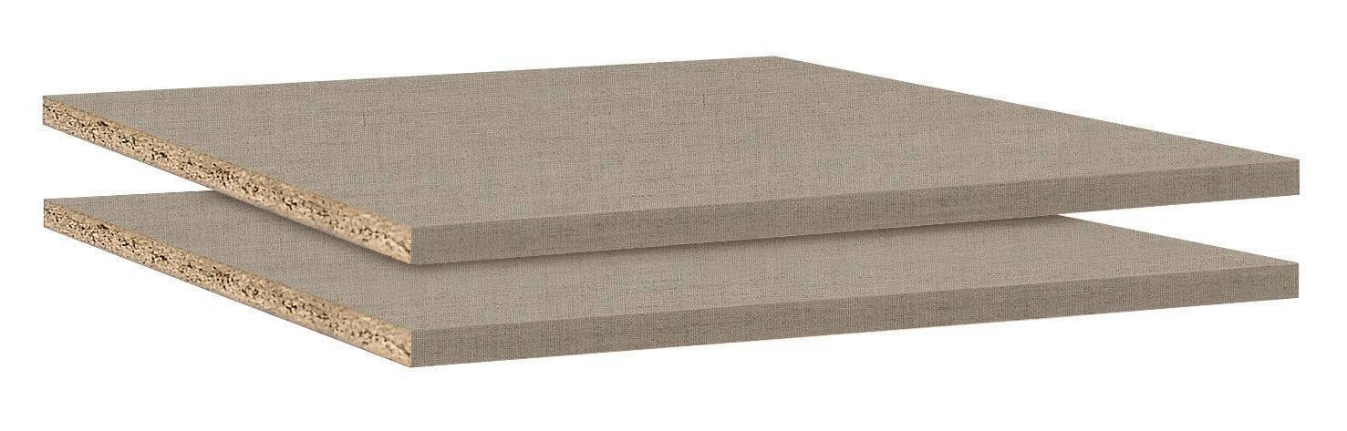 EINLEGEBODENSET 43/1,6/45 cm,  in Beige  - Beige, Holzwerkstoff (43/1,6/45cm) - Rauch Möbel