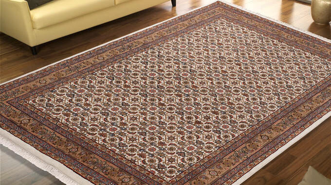 ORIENTTEPPICH 140/200 cm Himla Herati  - Beige/Creme, KONVENTIONELL, Textil (140/200cm) - Cazaris
