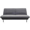 2-SITZER-SOFA in Blaugrau  - Blaugrau/Schwarz, Design, Textil/Metall (185/92/103cm) - LOOKS by W.Joop
