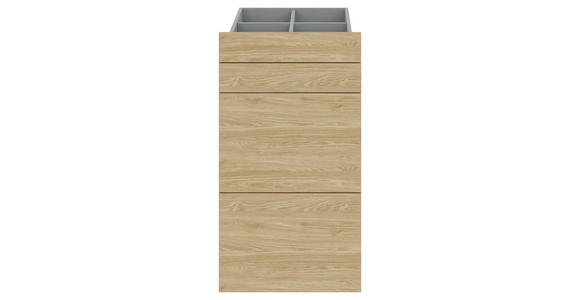 SCHUBLADENSET 45,3/83/46,8 cm - Eichefarben, KONVENTIONELL, Holzwerkstoff (45,3/83/46,8cm) - Hom`in