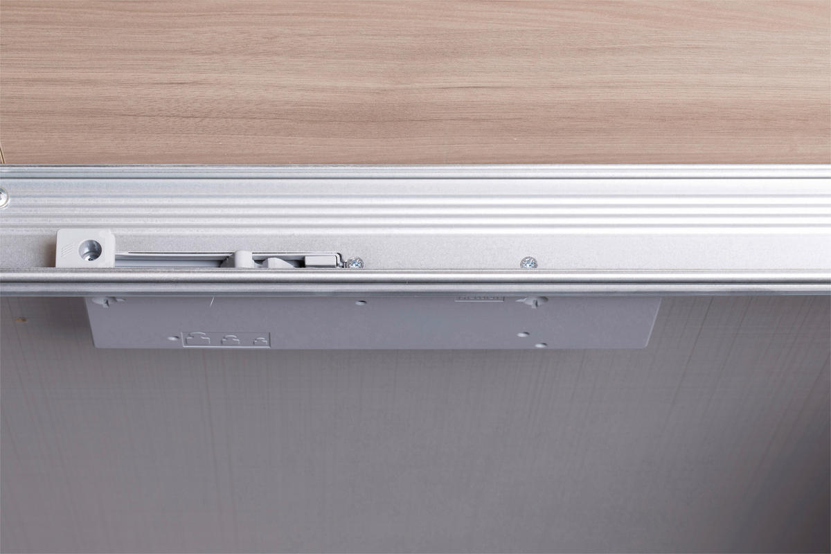 Amortizor De Ușă 35/10/13 cm   - culoare aluminiu/gri, Konventionell (35/10/13cm) - Carryhome