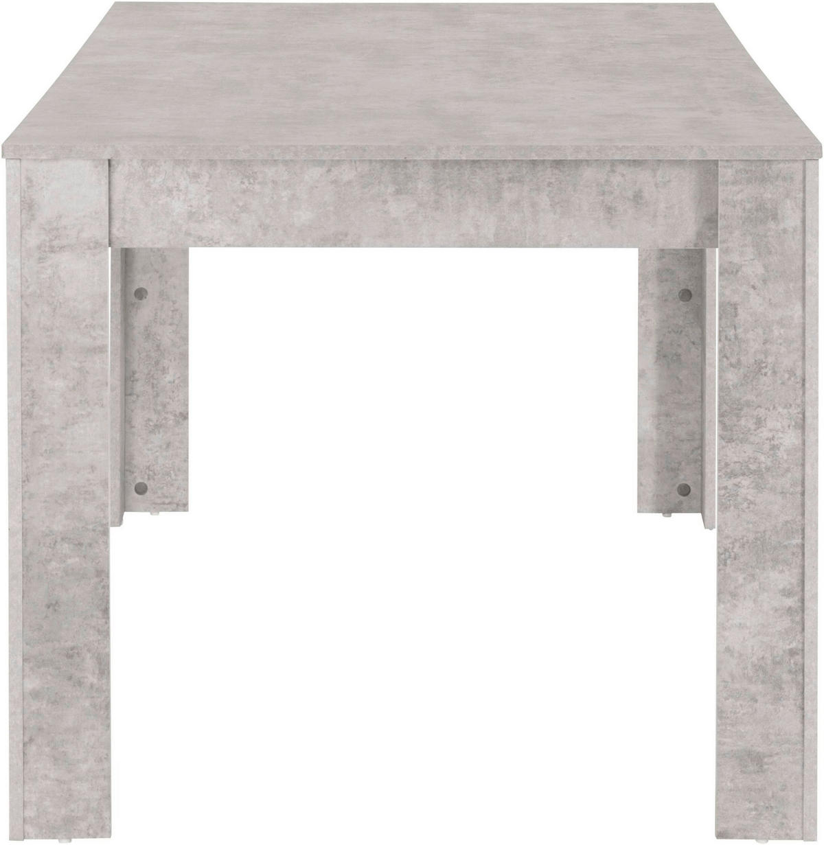 ESSTISCH in Holzwerkstoff 160/75/90 cm   - Grau, Design, Holzwerkstoff (160/75/90cm) - MID.YOU