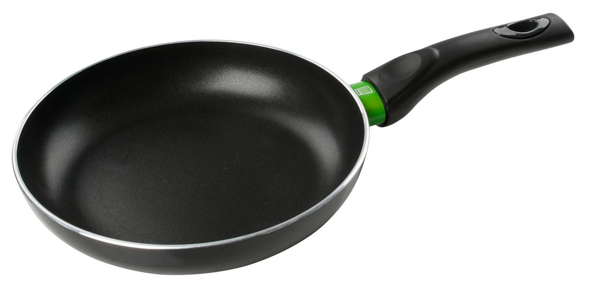 TIGAIE PENTRU PRĂJIT 20 cm  - verde/negru, Design, metal (20cm) - Chefkoch+Fackelmann