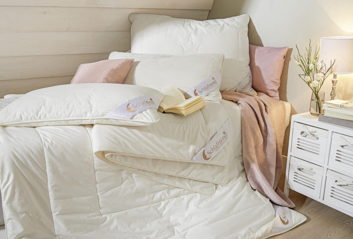 GANZJAHRESDECKE 140/200 cm DER KLEINE PRINZ  - Creme, Basics, Naturmaterialien (140/200cm) - Schlafmond