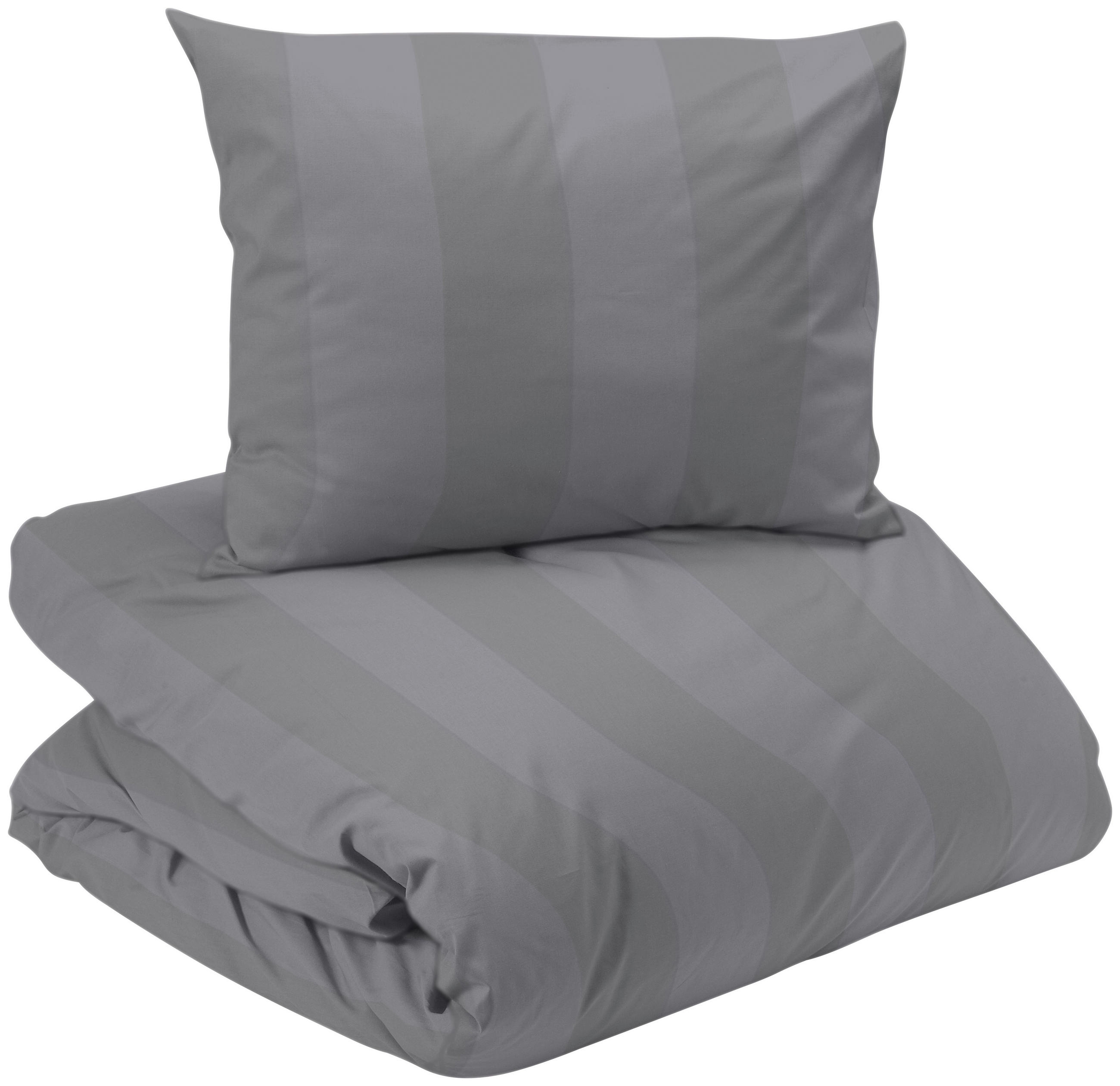 PÅSLAKANSET satin 150/210 cm  - grå, Basics, textil (150/210cm)