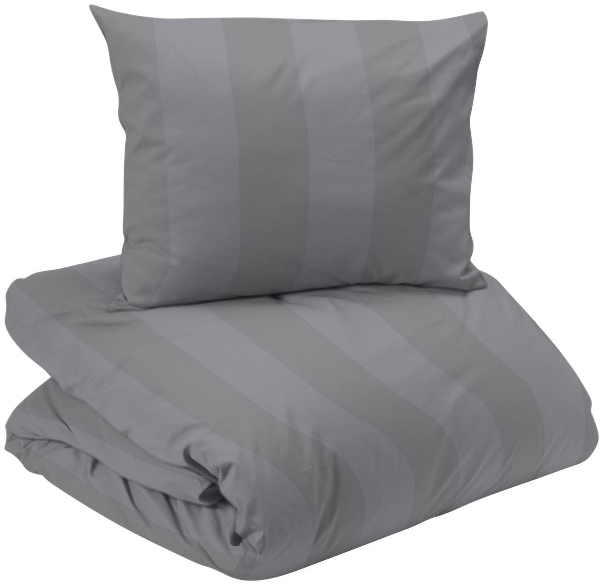 PÅSLAKANSET satin 150/210 cm  - grå, Basics, textil (150/210cm)