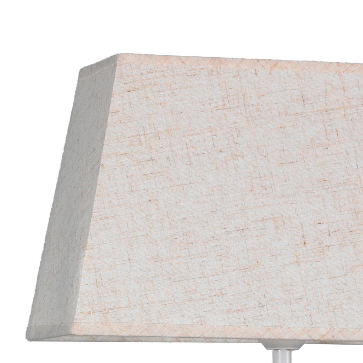 STOLNÁ LAMPA, E27, 30/13/46 cm - béžová, Natur, drevo/textil (30/13/46cm)