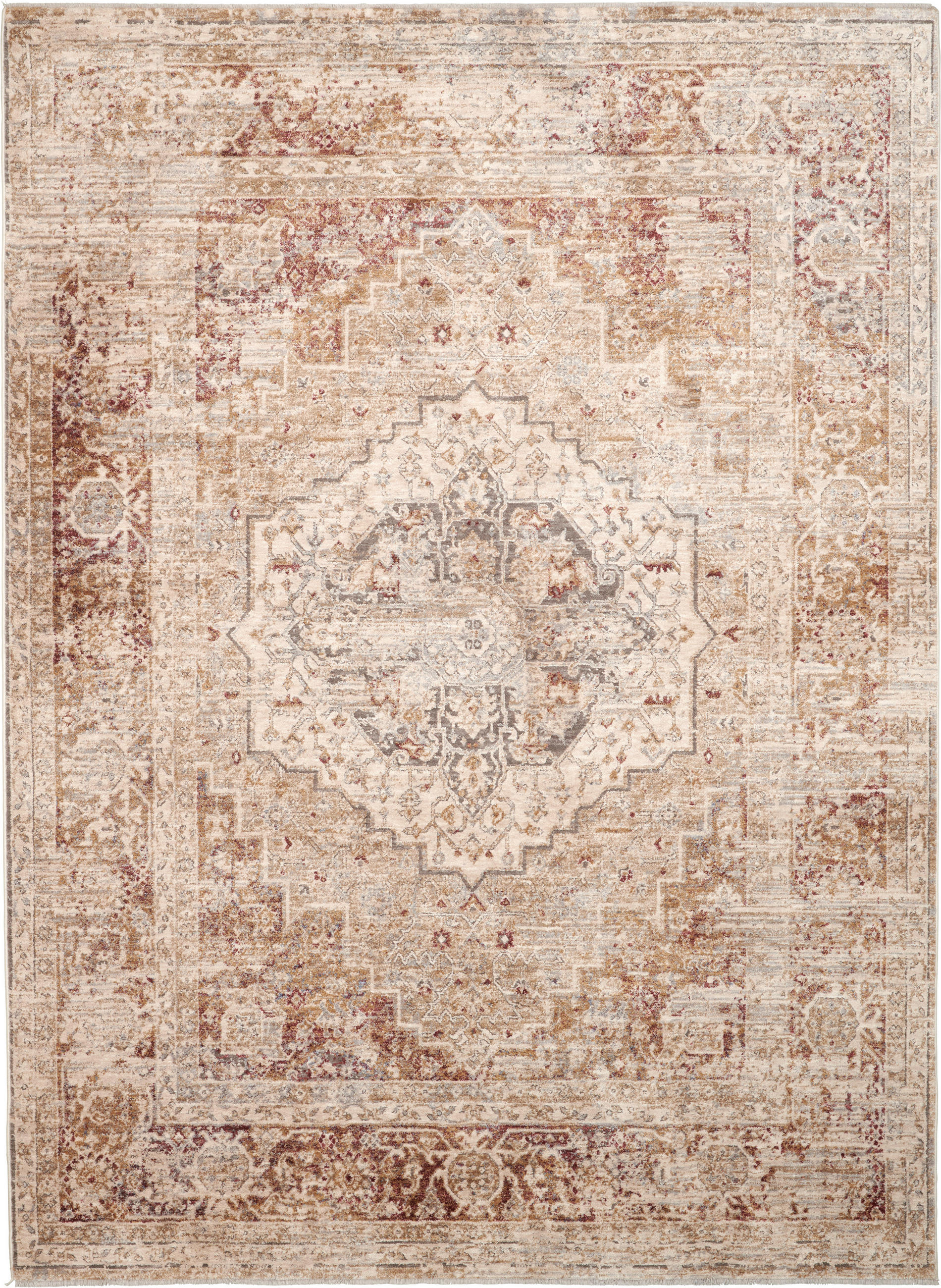 VÄVD MATTA 200/300 cm  - beige/cremefärgad, Lifestyle, textil (200/300cm) - Novel