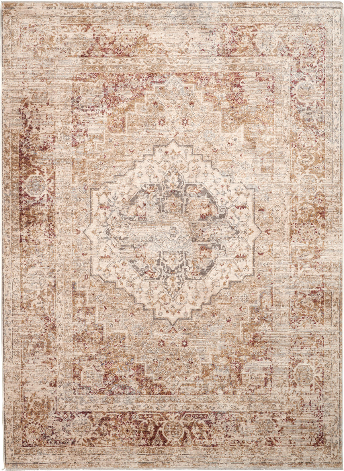 WEBTEPPICH 80/150 cm  - Beige/Creme, Lifestyle, Textil (80/150cm) - Novel