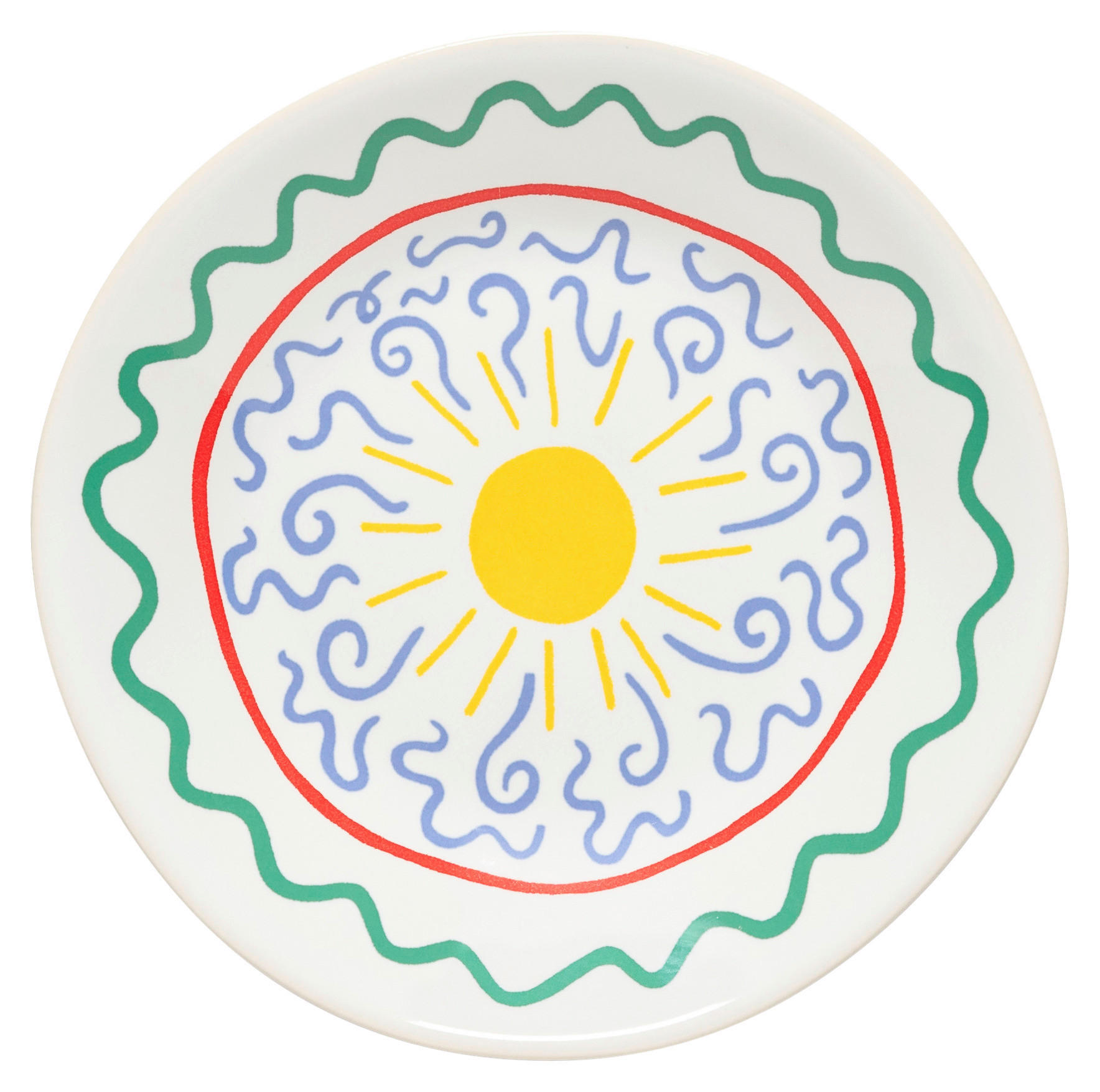 VORSPEISETELLERSET Multicolor SUMMER BLISS  - Multicolor, Basics, Keramik - Costa Nova