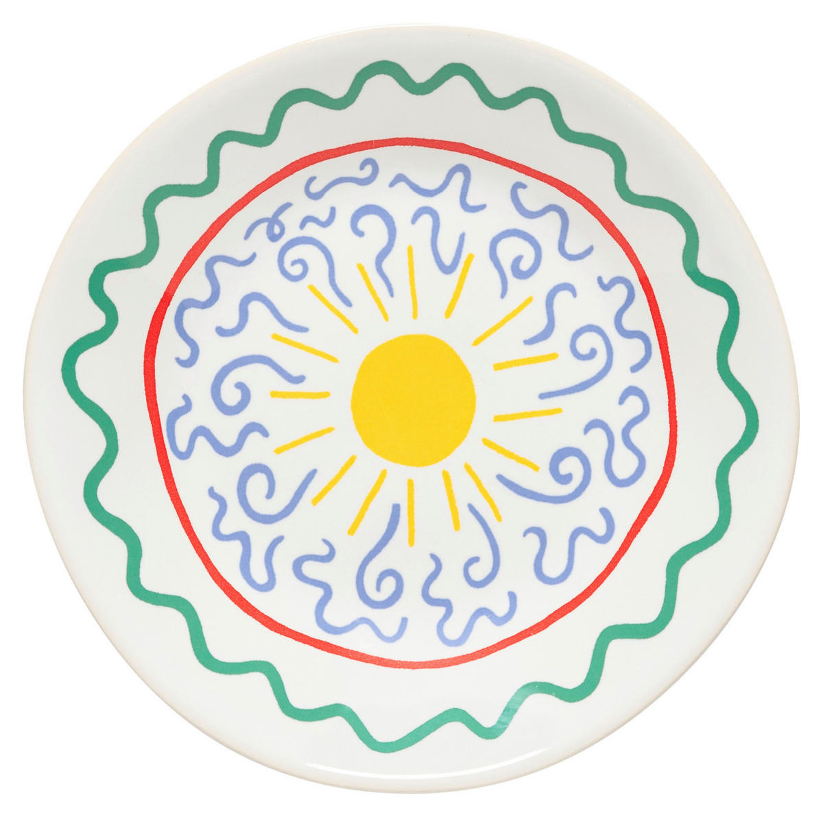 VORSPEISETELLERSET Multicolor SUMMER BLISS  - Multicolor, Basics, Keramik - Costa Nova