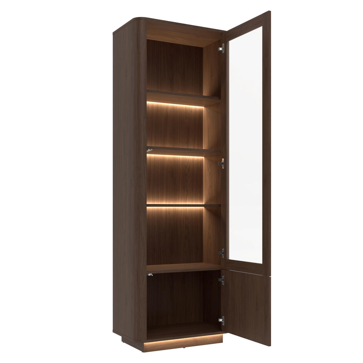 VITRINE  in Kaschmir  - Kaschmir, Design, Holzwerkstoff (200,5/67/40cm) - MID.YOU
