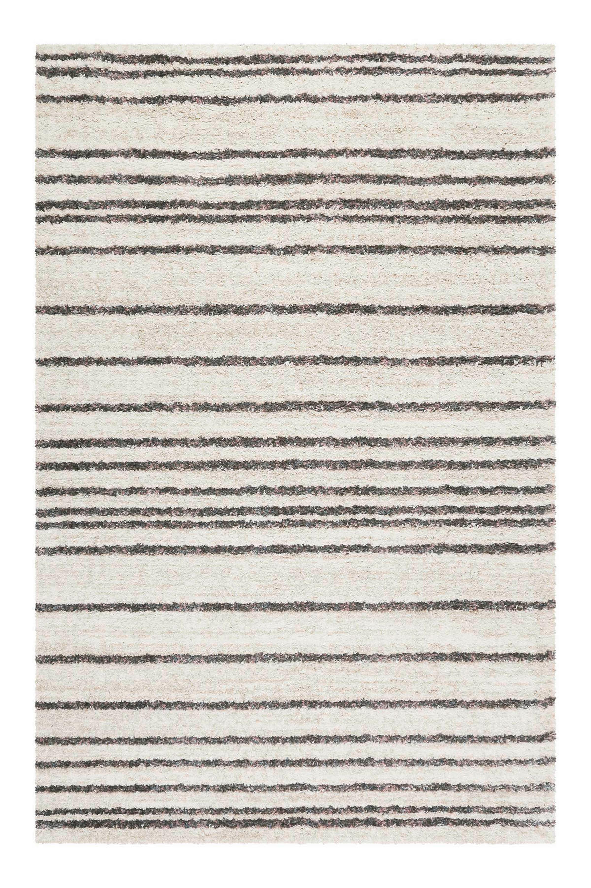 HOCHFLORTEPPICH 133/200 cm Gesa Creme, Grau  - Creme/Grau, KONVENTIONELL, Textil (133/200cm) - Esprit