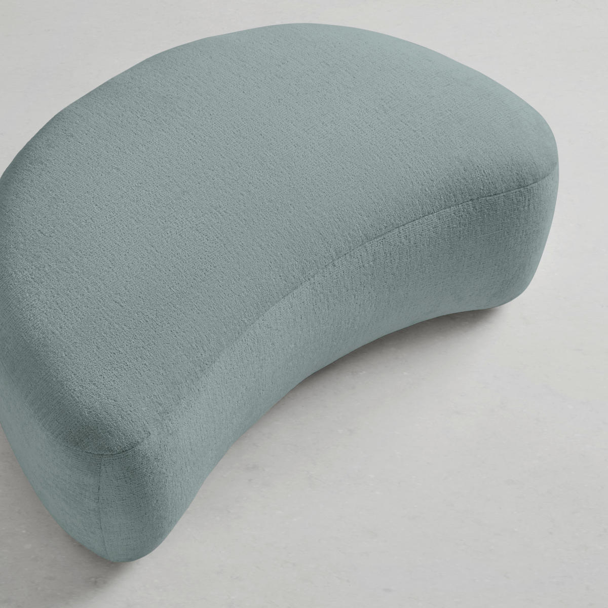 PALL i textil ljusblå  - ljusblå/svart, Modern, textil/plast (102/42/66cm) - MID.YOU