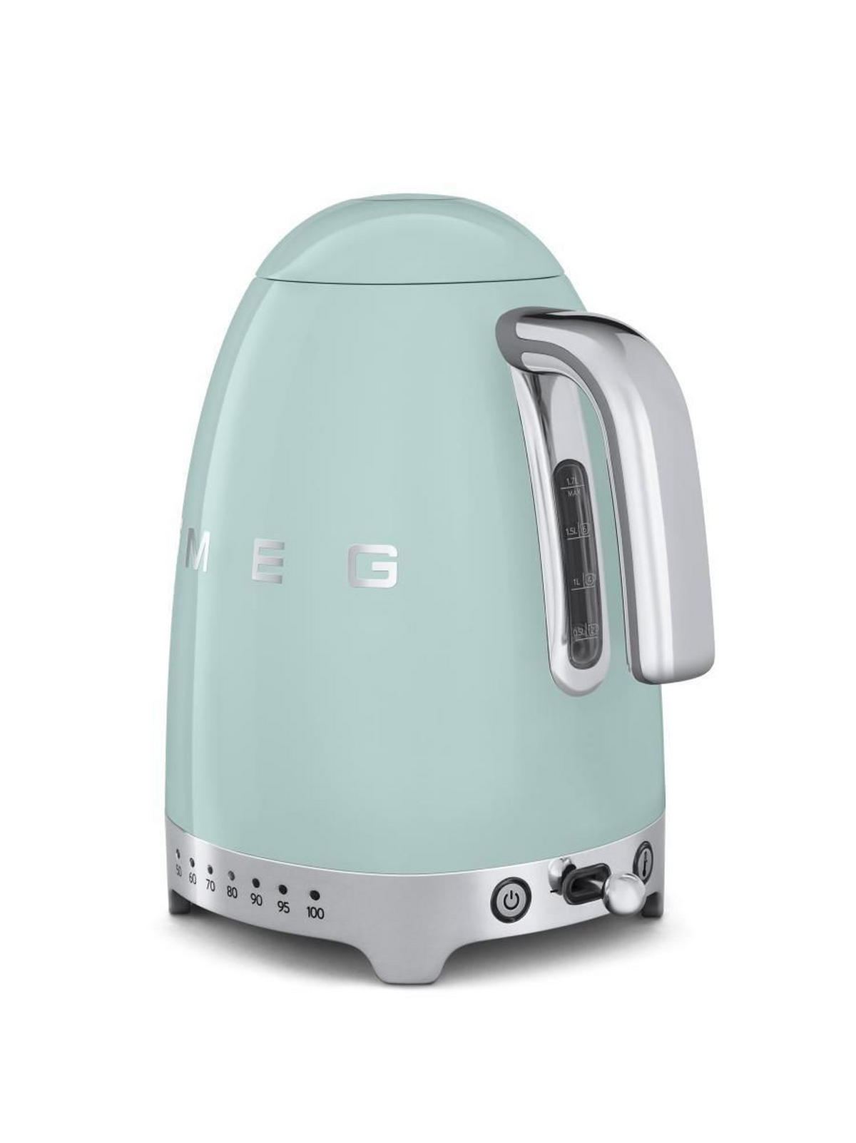 WASSERKOCHER 50´s Style 1,7 L  - Hellgrün, Design, Metall (22,3/28/17,1cm) - SMEG